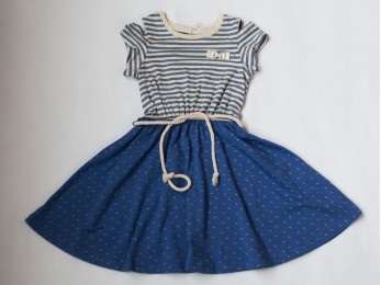 Платье для девочки синие (991)